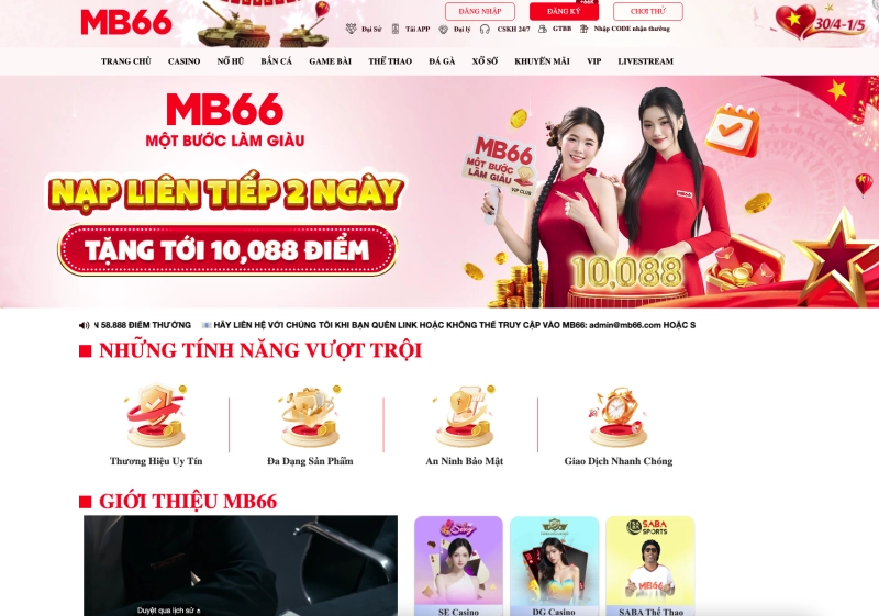 Đánh giá chi tiết nhà cái MB66