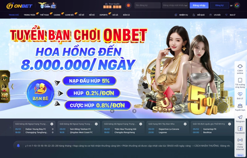 Đánh giá chi tiết nhà cái Onbet 2024
