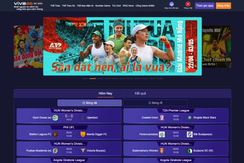 Tổng quan nhà cái Viva88