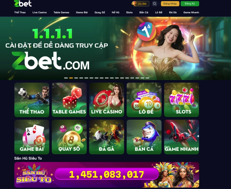 Zbet 1 Giới thiệu nhà cái Zbet