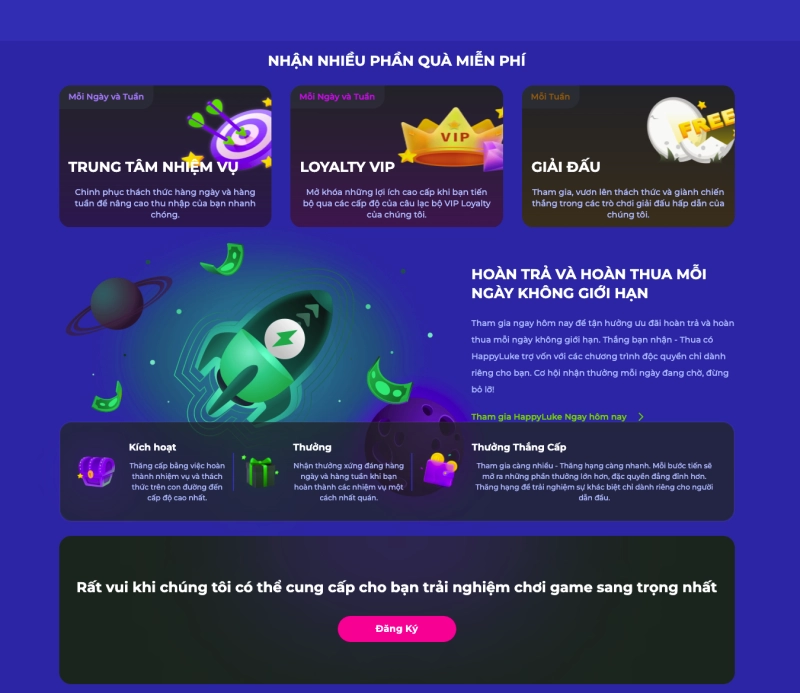 Bonus chào mừng HappyLuke 150%