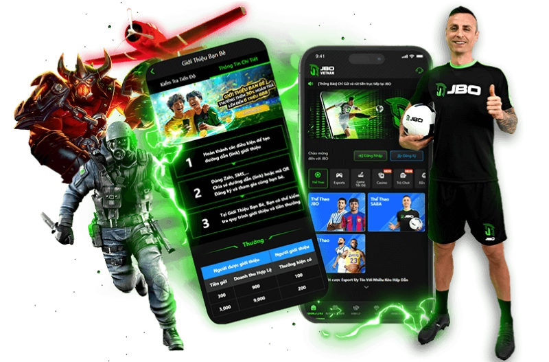 JBO 5 App JBO trên điện thoại