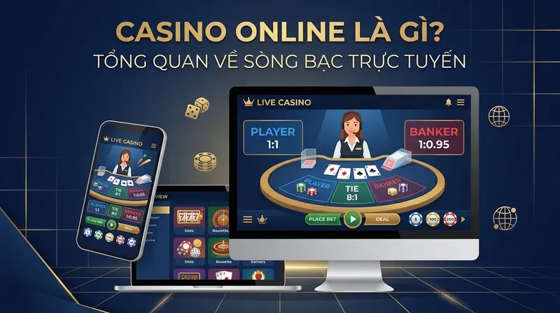 Casino Online Là Gì? Tổng Quan Về Sòng Bạc Trực Tuyến