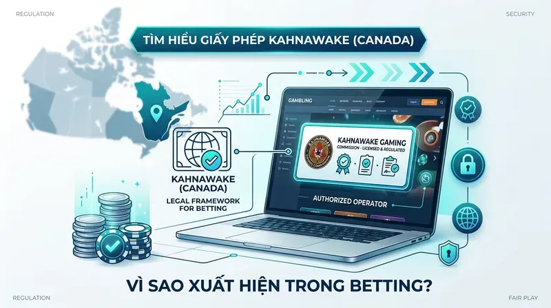 Giấy phép Kahnawake (Canada) là gì và vì sao xuất hiện trong betting?