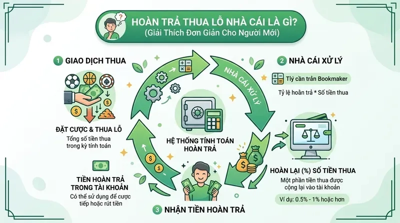 Hoàn Trả Thua Lỗ Nhà Cái Là Gì? Giải Thích Đơn Giản Cho Người Mới