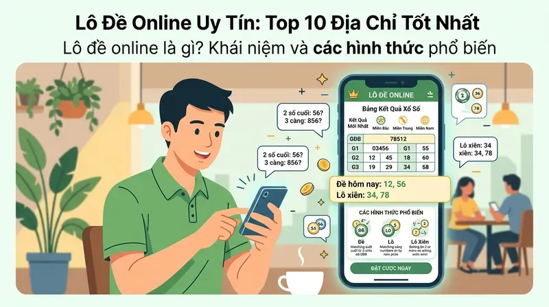 Lô đề online là gì? Khái niệm và các hình thức phổ biến