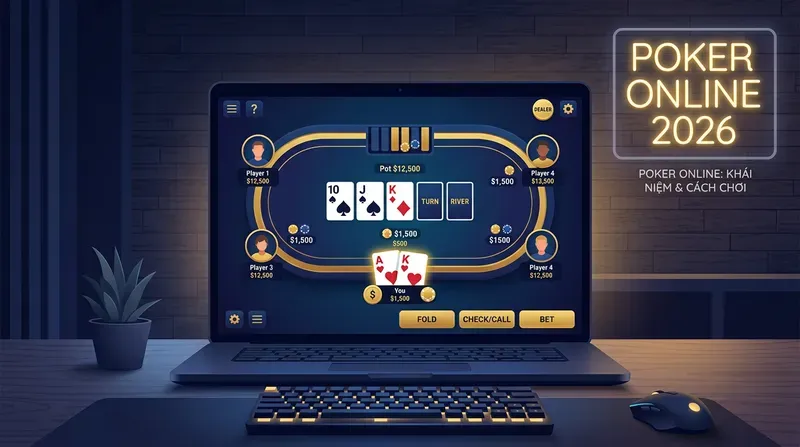Poker Online Là Gì? Khái Niệm Và Cách Chơi Cơ Bản