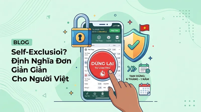 Self-Exclusion Là Gì? Định Nghĩa Đơn Giản Cho Người Việt