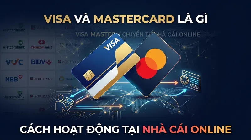 BET88 1 Visa và Mastercard là gì – Cách hoạt động tại nhà cái online
