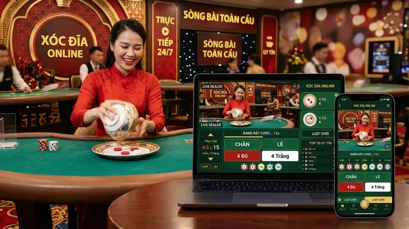 Xóc đĩa online là gì? Luật chơi và cách đặt cược cơ bản