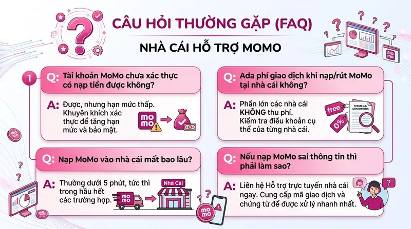 Vin88 10 Câu Hỏi Thường Gặp Về Nhà Cái Hỗ Trợ MoMo (FAQ)