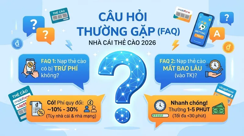 Vin88 10 Câu Hỏi Thường Gặp Về Nhà Cái Hỗ Trợ Thẻ Cào Điện Thoại
