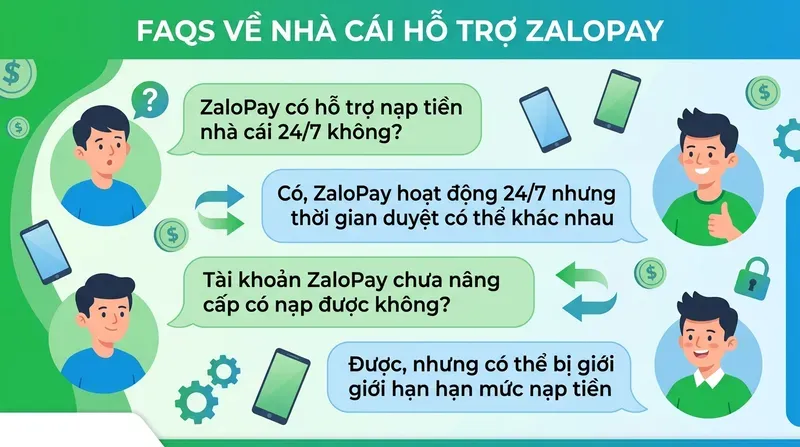Vin88 10 Câu Hỏi Thường Gặp Về Nhà Cái Hỗ Trợ ZaloPay (FAQ)
