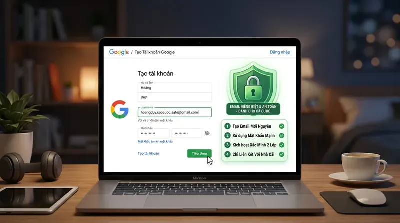 Cách Bảo Vệ Email Liên Kết Với Nhà Cái An Toàn 2 Cách Tạo Email Riêng Chuyên Dùng Cho Cá Cược An Toàn