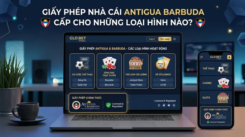 Giấy phép nhà cái Antigua Barbuda cấp cho những loại hình nào?