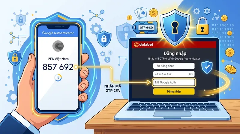 Cách Đặt Mật Khẩu Mạnh Cho Tài Khoản Cá Cược 4 Bật Xác Thực 2 Lớp (2FA) Để Bảo Vệ Tài Khoản Cá Cược Tối Đa