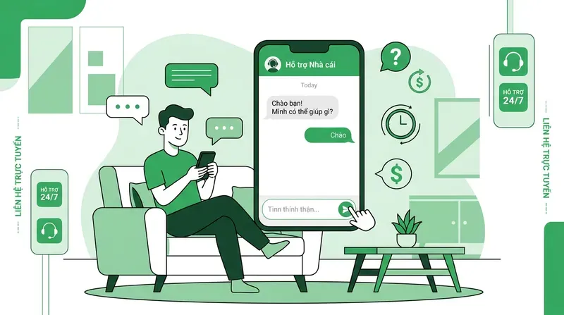 Cách Liên Hệ Hỗ Trợ Nhà Cái Nhanh Nhất Khi Nạp Tiền Bị Lỗi