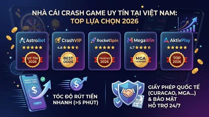 Nhà Cái Crash Game Uy Tín Tại Việt Nam: Top Lựa Chọn 2026