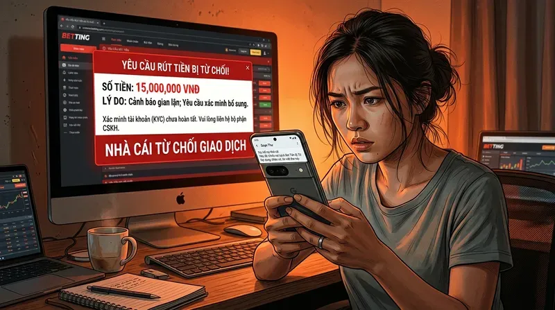 Nhà Cái Không Cho Rút Tiền – Xử Lý Thế Nào?