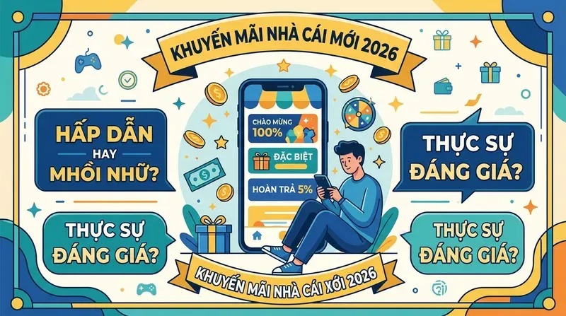 Phân Tích Khuyến Mãi Nhà Cái Mới: Thực Sự Hấp Dẫn Hay Chỉ Là Mồi Nhử?