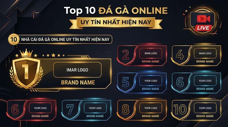 Top 10 Nhà Cái Đá Gà Online Uy Tín Nhất Hiện Nay