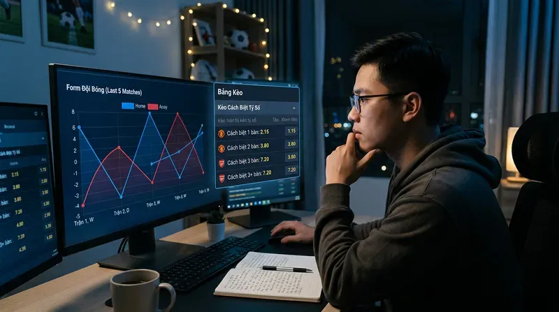 Kèo Cách Biệt Tỷ Số: Hướng Dẫn Toàn Tập Cho Người Mới 5 Chiến Thuật Soi Kèo Cách Biệt Tỷ Số Hiệu Quả