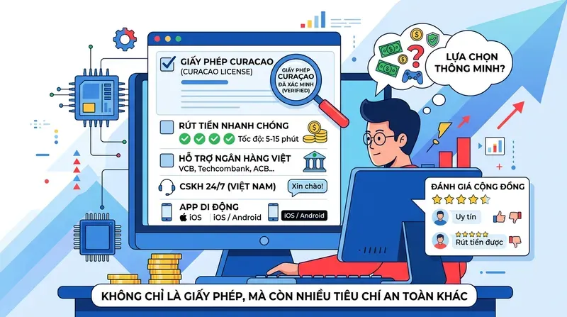 Có nên chơi nhà cái có giấy phép Curacao không? Những tiêu chí cần kiểm tra thêm