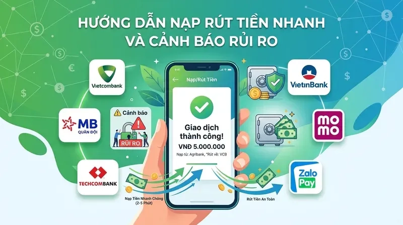 7 Cách Bào Nhà Cái Mà Người Mới Không Biết 5 Hướng Dẫn Nạp Rút Tiền Nhanh Và Cảnh Báo Rủi Ro