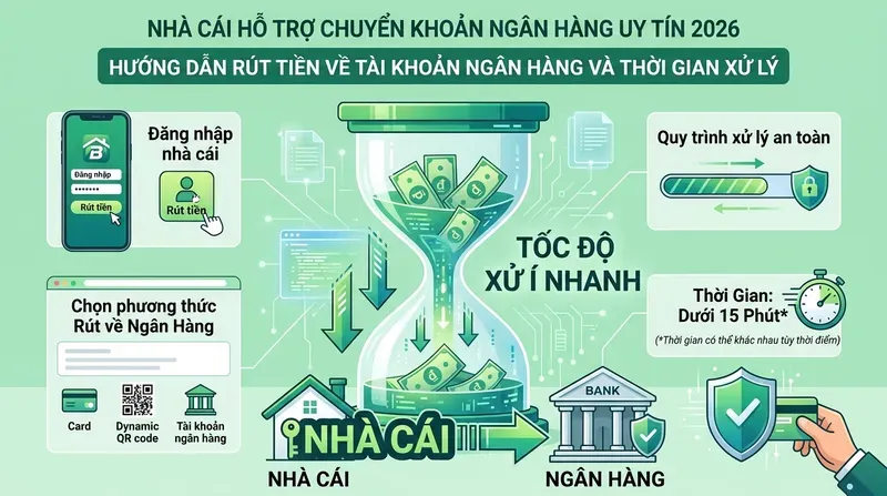 Vin88 5 Hướng Dẫn Rút Tiền Về Tài Khoản Ngân Hàng Và Thời Gian Xử Lý