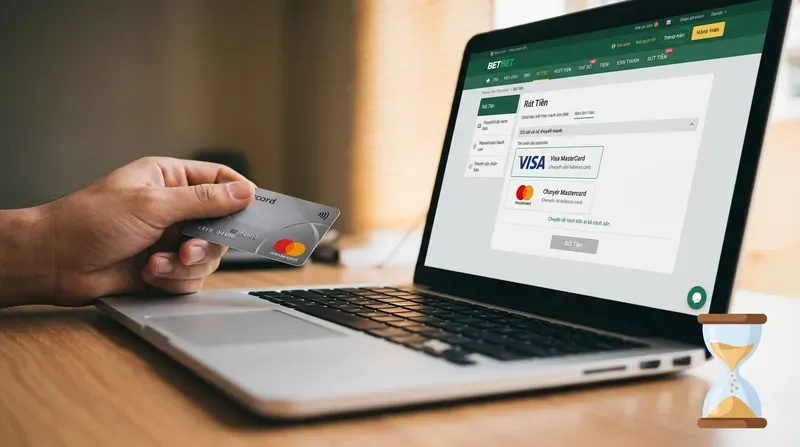BET88 5 Hướng dẫn rút tiền về thẻ Visa Mastercard và thời gian xử lý