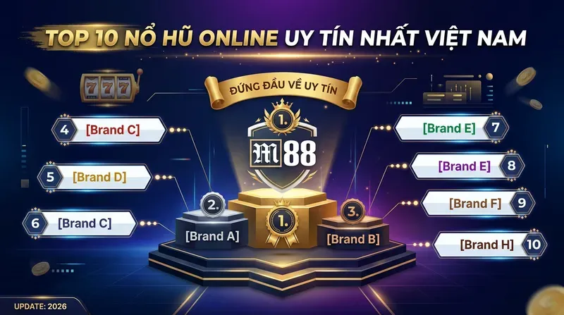 Top 10 Nổ Hũ Online Uy Tín Nhất Tại Việt Nam Hiện Nay