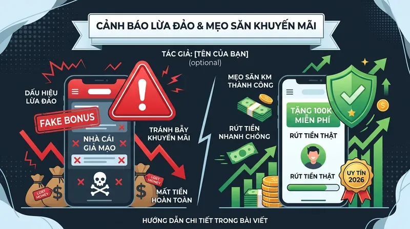 Cảnh Báo Lừa Đảo Và Mẹo Săn Khuyến Mãi Nhà Cái Hiệu Quả