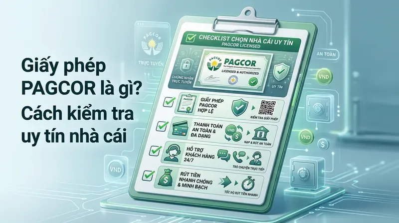 SV88 6 Checklist chọn nhà cái có giấy phép PAGCOR trước khi đăng ký và nạp tiền
