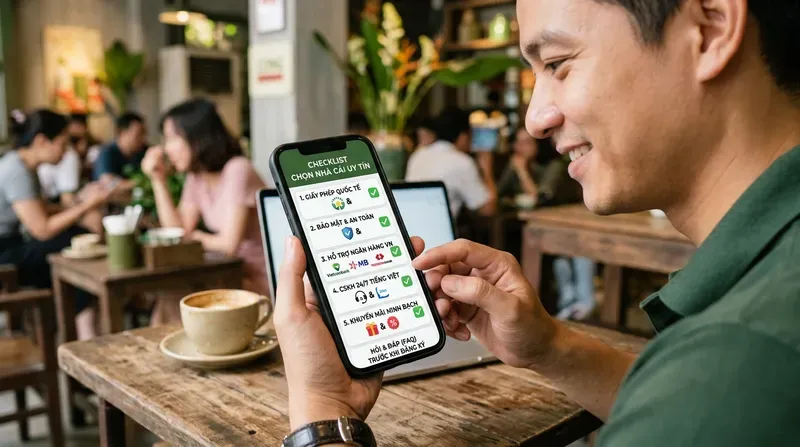 Checklist chọn nhà cái uy tín cho người Việt và FAQ trước khi đăng ký