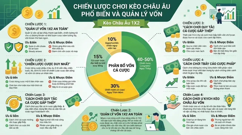 Chiến Lược Chơi Kèo Châu Âu Phổ Biến Và Quản Lý Vốn