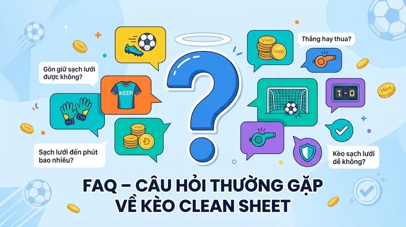 FAQ – Câu Hỏi Thường Gặp Về Kèo Clean Sheet