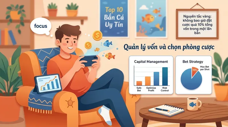 Kinh nghiệm chơi bắn cá online hiệu quả và quản lý vốn thông minh