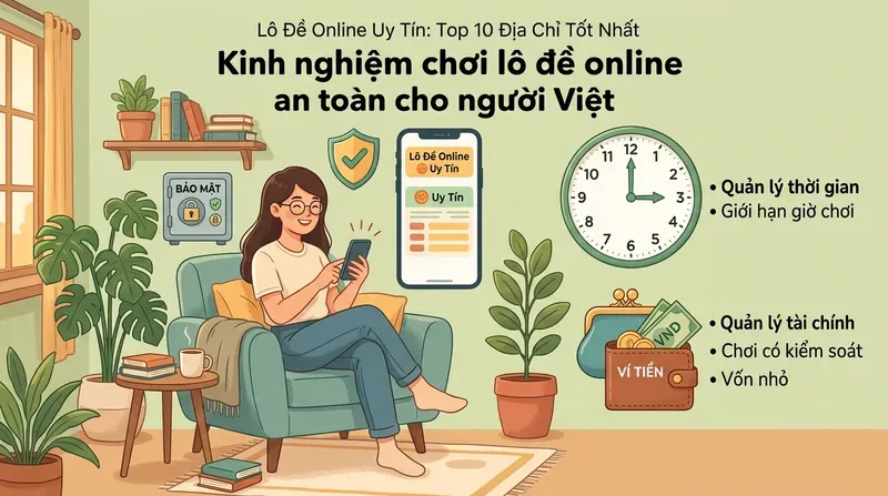 Kinh nghiệm chơi lô đề online an toàn cho người Việt