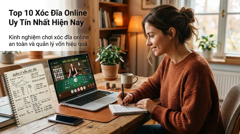 Kinh nghiệm chơi xóc đĩa online an toàn và quản lý vốn hiệu quả
