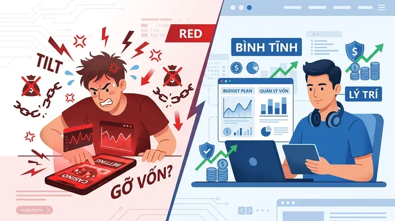 Quản Lý Ngân Sách Cá Độ Bóng Đá: Chiến Lược Toàn Diện 6 Quản Lý Cảm Xúc Khi Cá Độ: Tránh Bẫy Tâm Lý 'Gỡ Vốn' Và Tilt