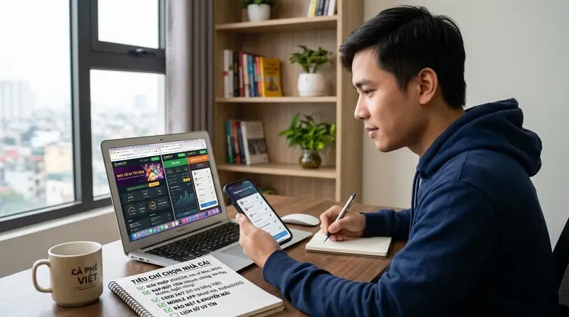 Tiêu chí chọn nhà cái uy tín cho người Việt ngoài giấy phép hoạt động nhà cái
