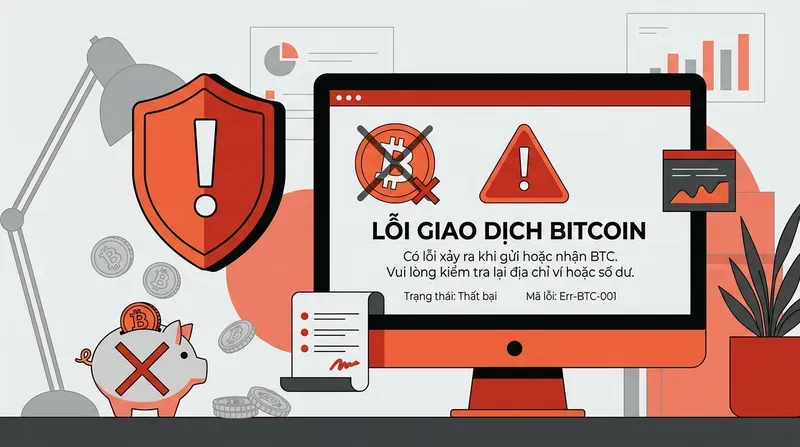 Các lỗi thường gặp khi dùng Bitcoin tại nhà cái và cách xử lý