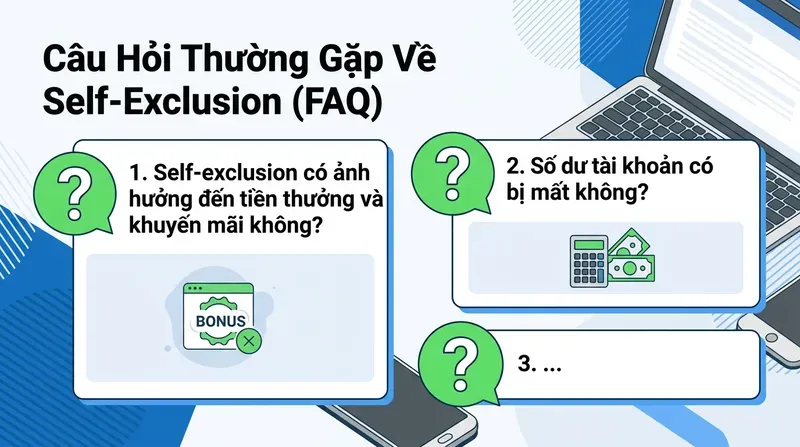 Câu Hỏi Thường Gặp Về Self-Exclusion (FAQ)