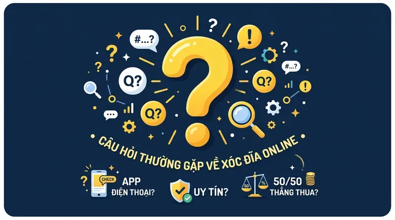 Câu hỏi thường gặp về xóc đĩa online (FAQ)