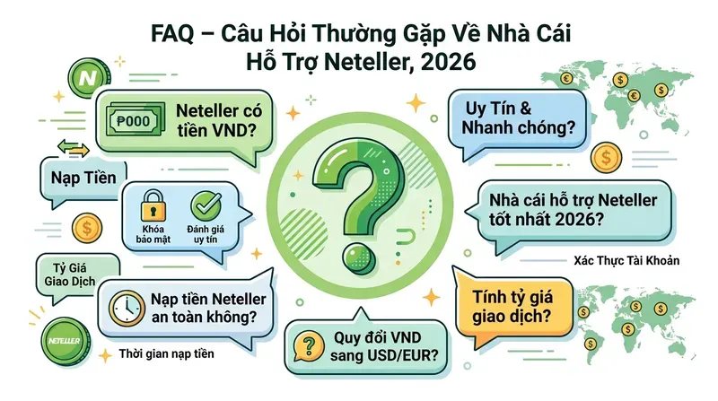 FAQ – Câu Hỏi Thường Gặp Về Nhà Cái Hỗ Trợ Neteller
