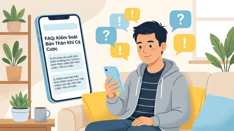FAQ: Giải Đáp Câu Hỏi Thường Gặp Về Kiểm Soát Bản Thân Khi Cá Cược