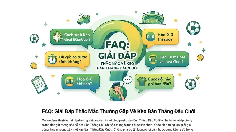 Kèo Bàn Thắng Đầu Cuối: Luật Chơi & Chiến Thuật Thắng 7 FAQ: Giải Đáp Thắc Mắc Thường Gặp Về Kèo Bàn Thắng Đầu Cuối