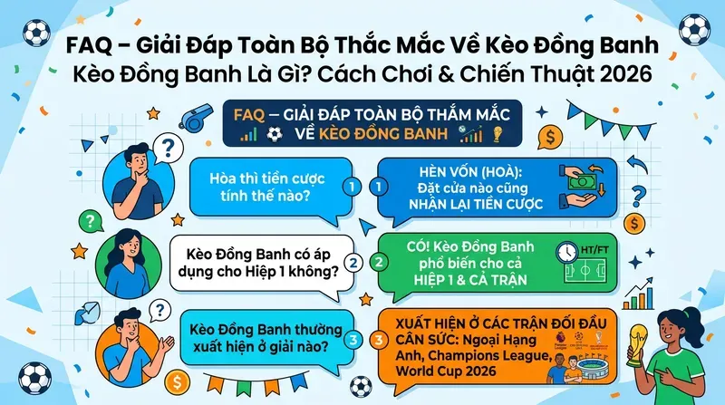 Kèo Đồng Banh Là Gì? Cách Chơi & Chiến Thuật 7 FAQ – Giải Đáp Toàn Bộ Thắc Mắc Về Kèo Đồng Banh