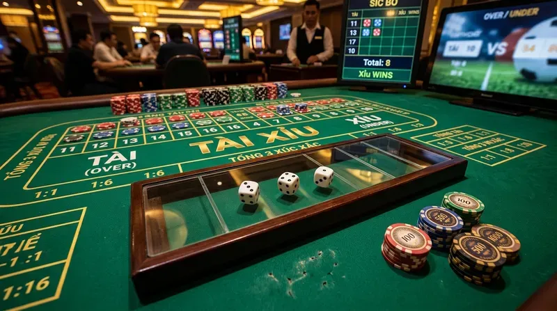 Kèo Tài Xỉu Casino: Xúc Xắc Online Và So Sánh Với Bóng Đá