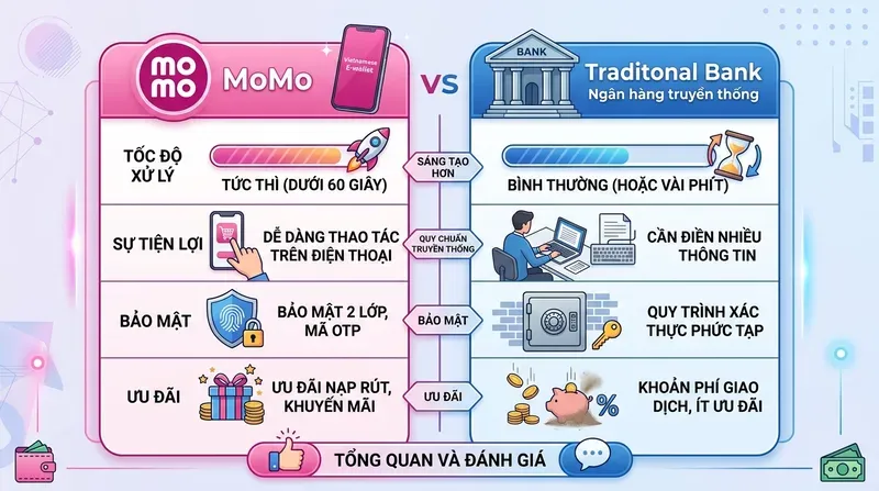 Vin88 8 So Sánh MoMo Và Ngân Hàng Truyền Thống Khi Nạp Tiền Nhà Cái